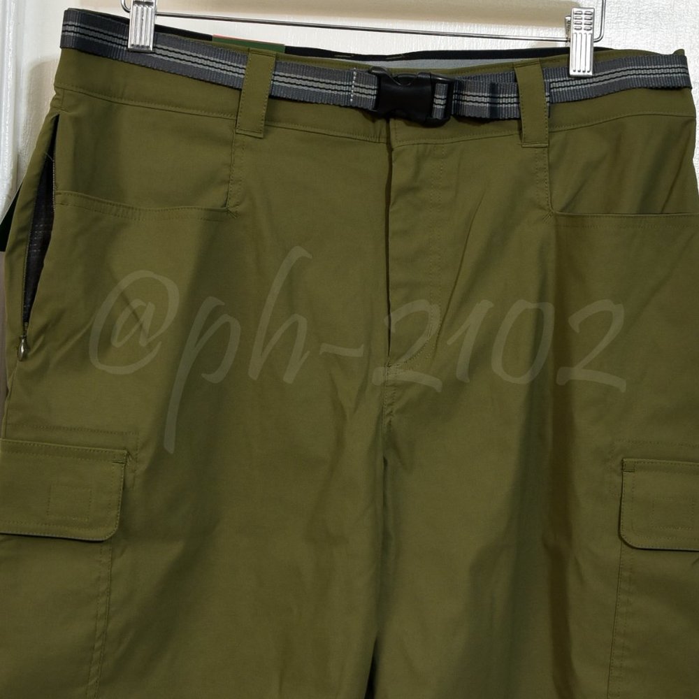 Orvis men cargo short with belt GREEN 32 34‎ 36 38 40 42 - Picture 4 of 11